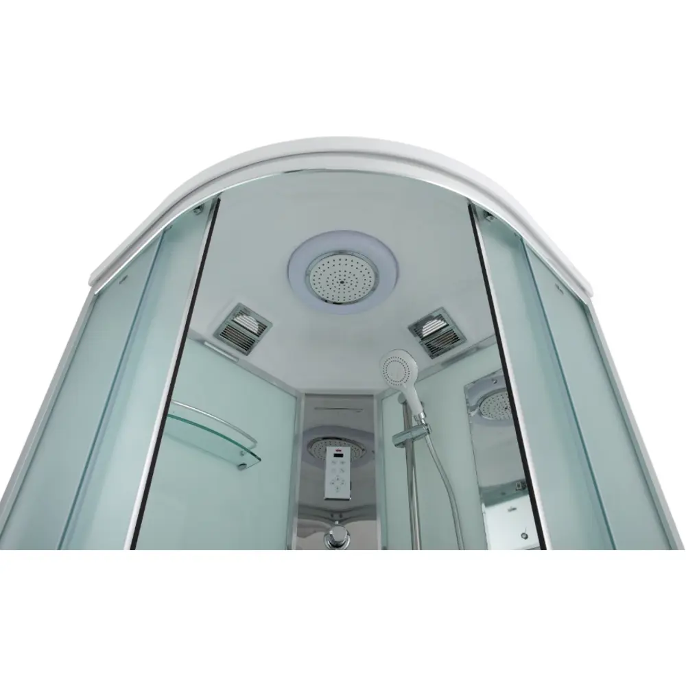 Фото 3 Душевая кабина Timo Comfort T-8890F 90x90 см стекло прозрачное матовое поддон высокий Фото 3 Душевая кабина Timo Comfort T-8890F 90x90 см стекло прозрачное матовое поддон высокий