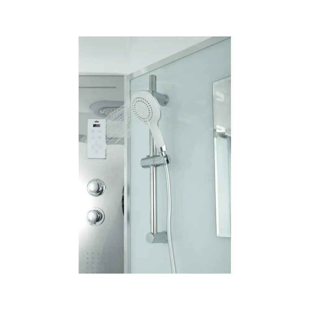 Фото 7 Душевая кабина Timo Comfort T-8890F 90x90 см стекло прозрачное матовое поддон высокий Фото 7 Душевая кабина Timo Comfort T-8890F 90x90 см стекло прозрачное матовое поддон высокий