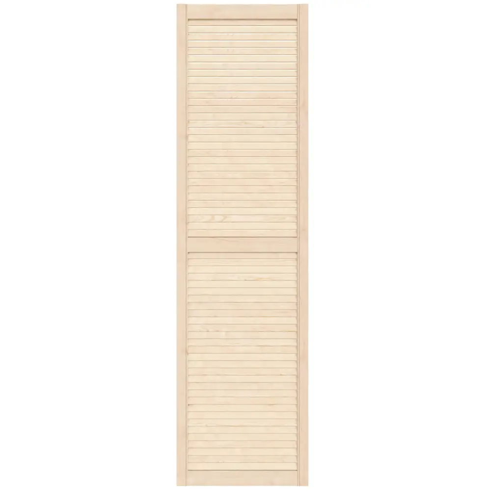 Фото Жалюзийная дверь Timber&Style 1805x494x20 мм сосна сорт Экстра Фото Жалюзийная дверь Timber&Style 1805x494x20 мм сосна сорт Экстра