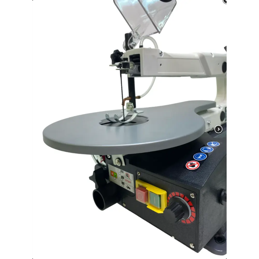 Фото 7 Станок лобзиковый Realrez RWSS16F, 120 Вт