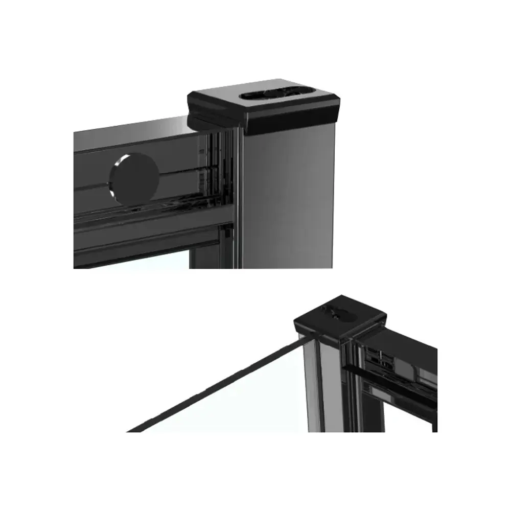 Фото 4 Душевой уголок Rgw Classic 489660 прямоугольный 100x80см черный профиль эффект стекла прозрачный Фото 4 Душевой уголок Rgw Classic 489660 прямоугольный 100x80см черный профиль эффект стекла прозрачный