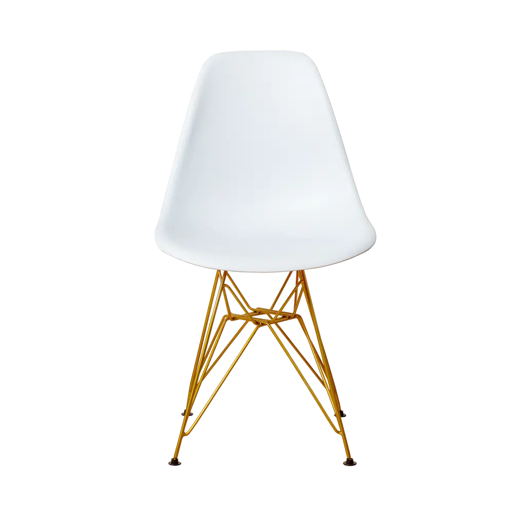 Фото 3 Комплект кухонных стульев 4 шт Derstuhl Gold 45x82x45 см полипропилен цвет белый