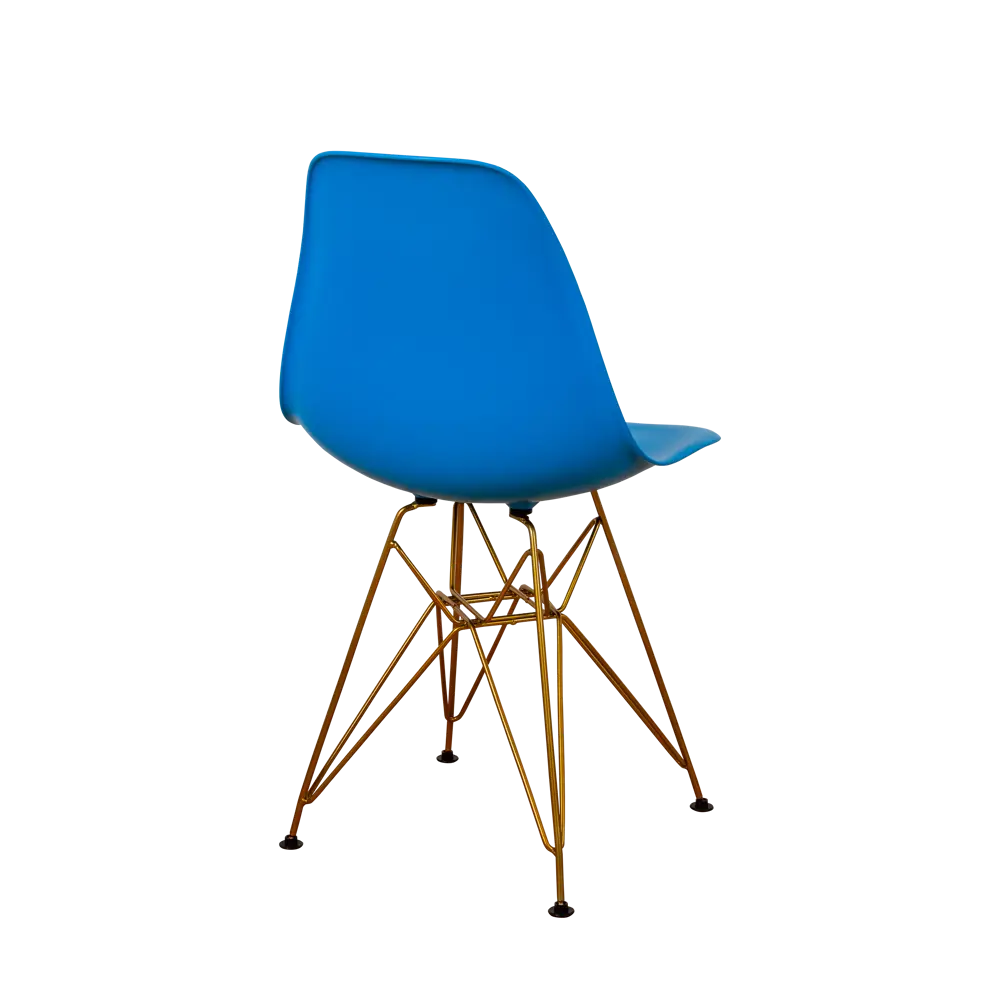 Фото 5 Стул кухонный Derstuhl Gold 45x82x46 см полипропилен цвет синий Фото 5 Стул кухонный Derstuhl Gold 45x82x46 см полипропилен цвет синий