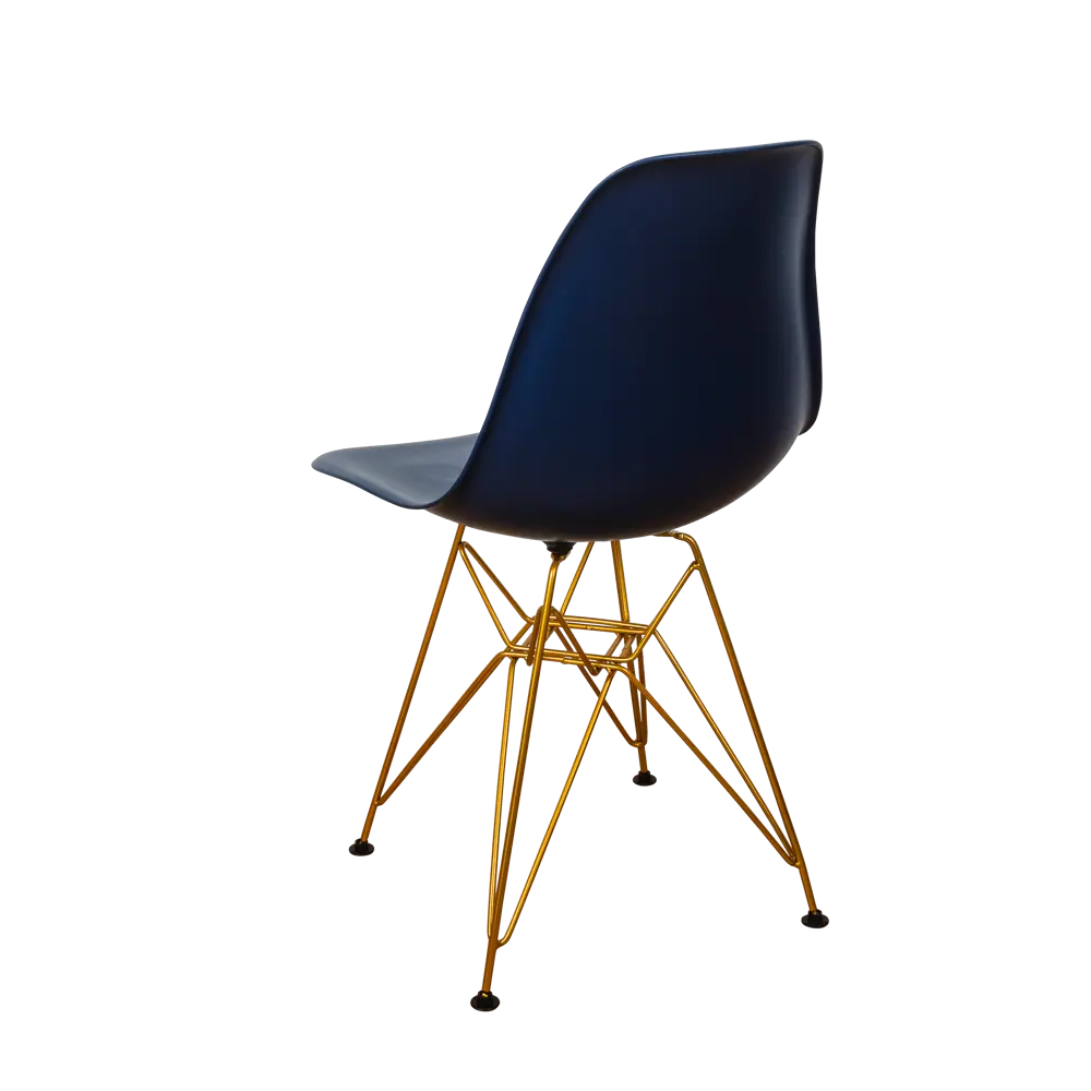 Фото 5 Комплект кухонных стульев 4 шт Derstuhl Gold 45x82x45 см полипропилен цвет темно-синий