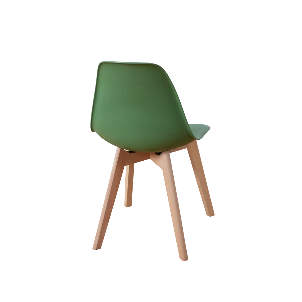 Фото 5 Комплект кухонных стульев 2 шт Derstuhl Grand wood 45x81x45 см полипропилен цвет темно-зеленый Фото 5 Комплект кухонных стульев 2 шт Derstuhl Grand wood 45x81x45 см полипропилен цвет темно-зеленый