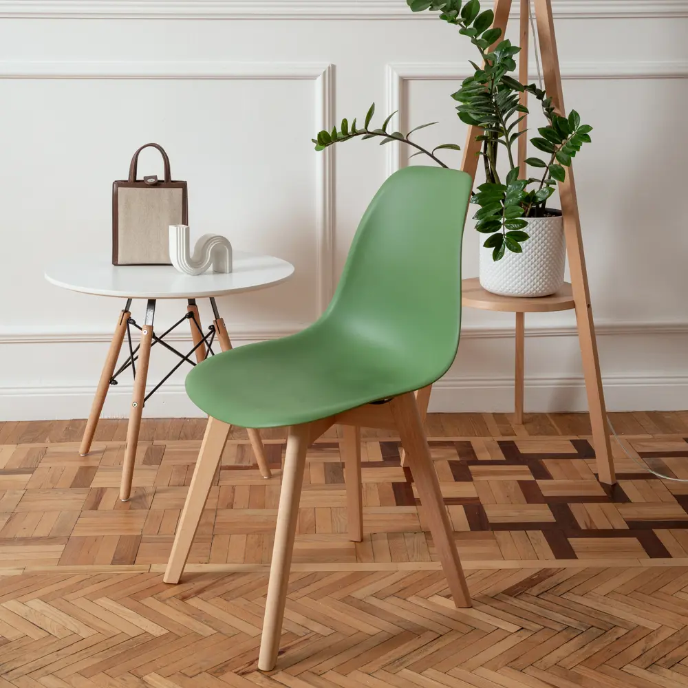 Фото 6 Комплект кухонных стульев 2 шт Derstuhl Grand wood 45x81x45 см полипропилен цвет темно-зеленый Фото 6 Комплект кухонных стульев 2 шт Derstuhl Grand wood 45x81x45 см полипропилен цвет темно-зеленый