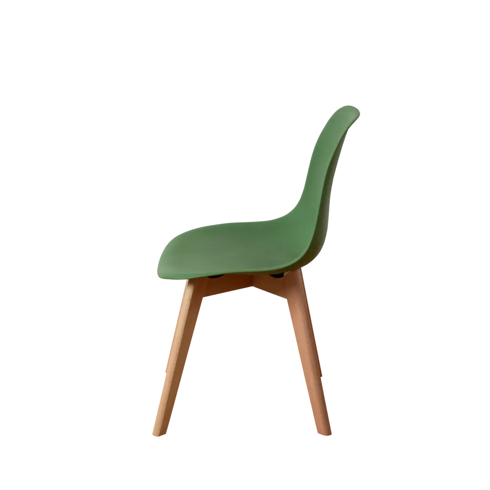 Фото 4 Кухонный стул Derstuhl Grand wood 45x81x45 см полипропилен цвет темно-зеленый Фото 4 Кухонный стул Derstuhl Grand wood 45x81x45 см полипропилен цвет темно-зеленый