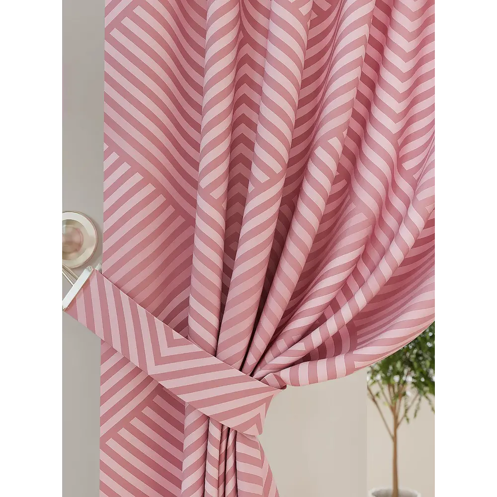 Фото Комплект штор At home Базовая коллекция AT940791 на шторной ленте 260x150 см цвет розовый Фото Комплект штор At home Базовая коллекция AT940791 на шторной ленте 260x150 см цвет розовый