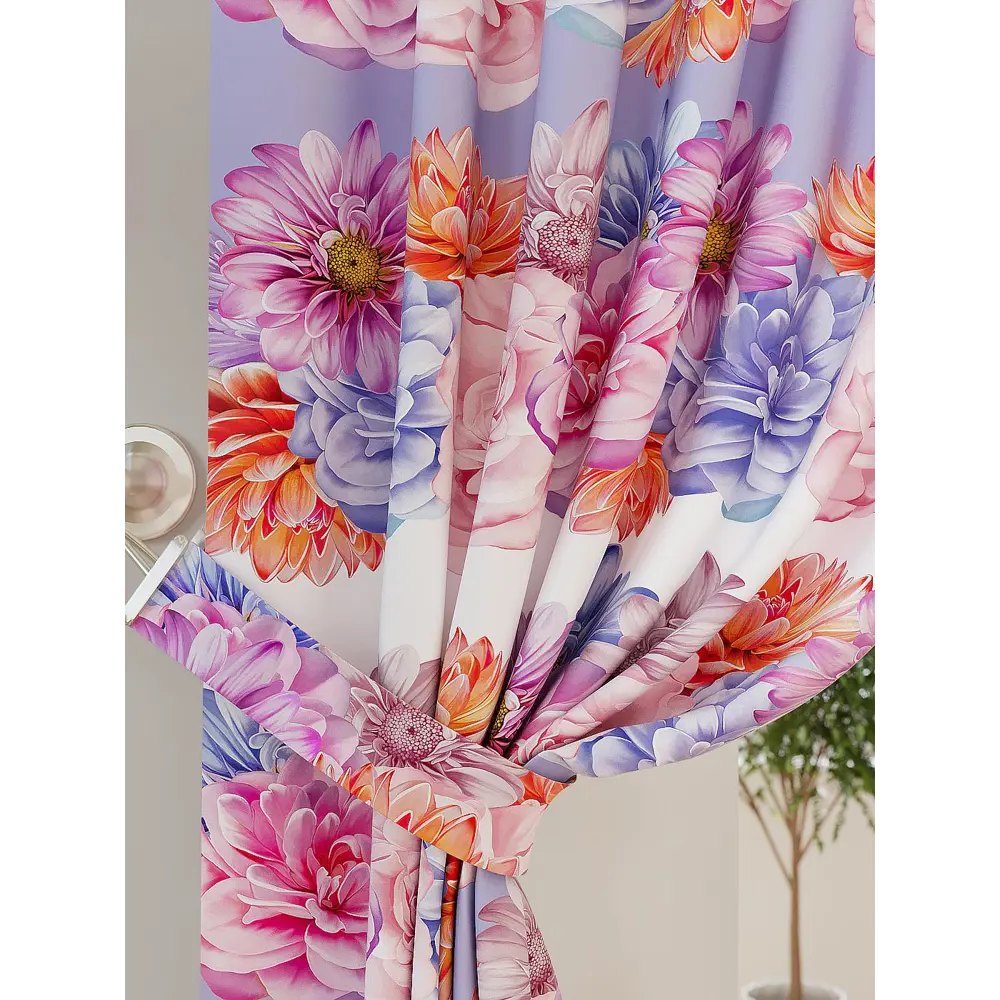 Фото 5 Комплект штор At home Базовая коллекция AT940740 на шторной ленте 260x150 см цвет розовый Фото 5 Комплект штор At home Базовая коллекция AT940740 на шторной ленте 260x150 см цвет розовый