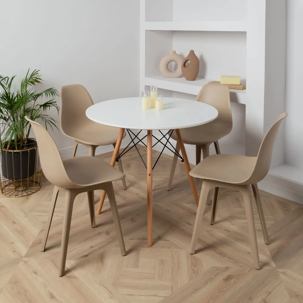 Фото Стул Derstuhl Plast dark beige DSL044.513.4 45x82x46 см полипропилен цвет темно-бежевый Фото Стул Derstuhl Plast dark beige DSL044.513.4 45x82x46 см полипропилен цвет темно-бежевый