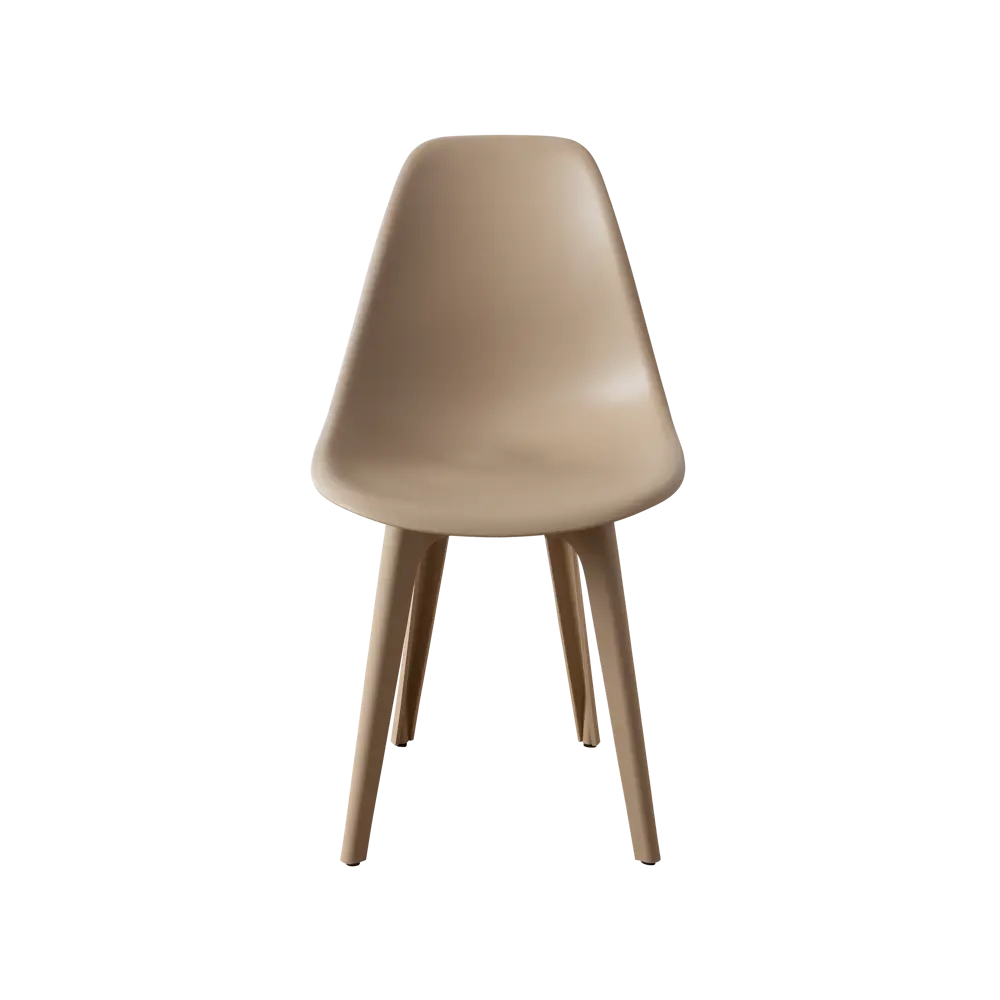 Фото 4 Стул Derstuhl Plast dark beige DSL044.513.4 45x82x46 см полипропилен цвет темно-бежевый Фото 4 Стул Derstuhl Plast dark beige DSL044.513.4 45x82x46 см полипропилен цвет темно-бежевый