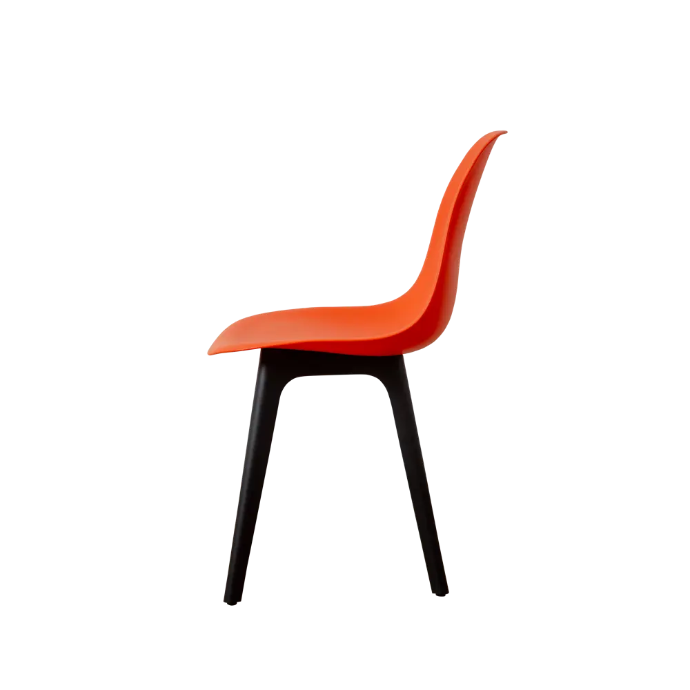Фото 4 Кухонный стул Derstuhl Plast 45x82x45 см полипропилен цвет оранжевый Фото 4 Кухонный стул Derstuhl Plast 45x82x45 см полипропилен цвет оранжевый