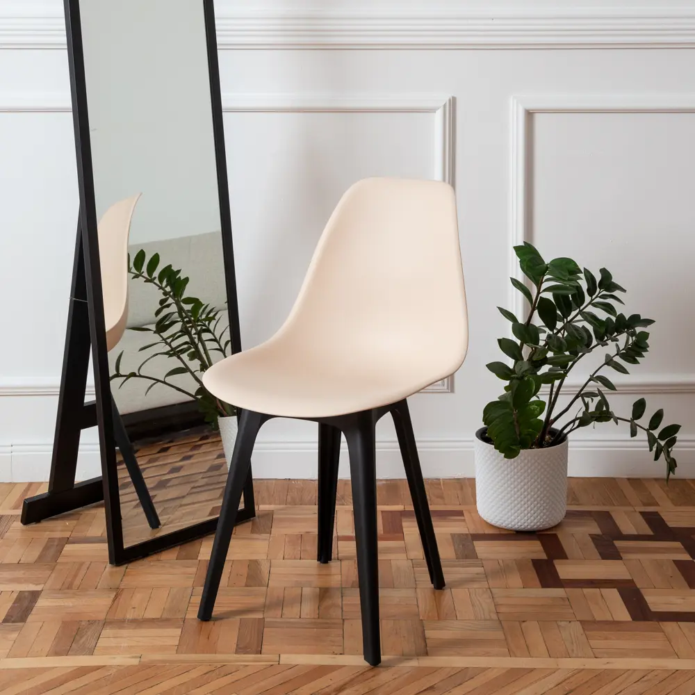 Фото 6 Комплект кухонных стульев 2 шт Derstuhl Plast 45x82x45 см полипропилен цвет бежевый Фото 6 Комплект кухонных стульев 2 шт Derstuhl Plast 45x82x45 см полипропилен цвет бежевый