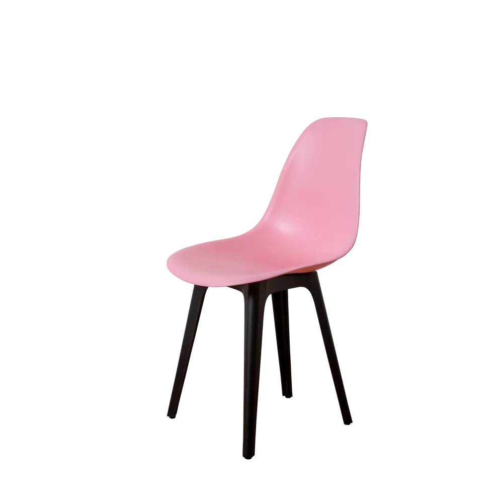 Фото Комплект кухонных стульев 4 шт Derstuhl Plast 45x82x45 см полипропилен цвет розовый