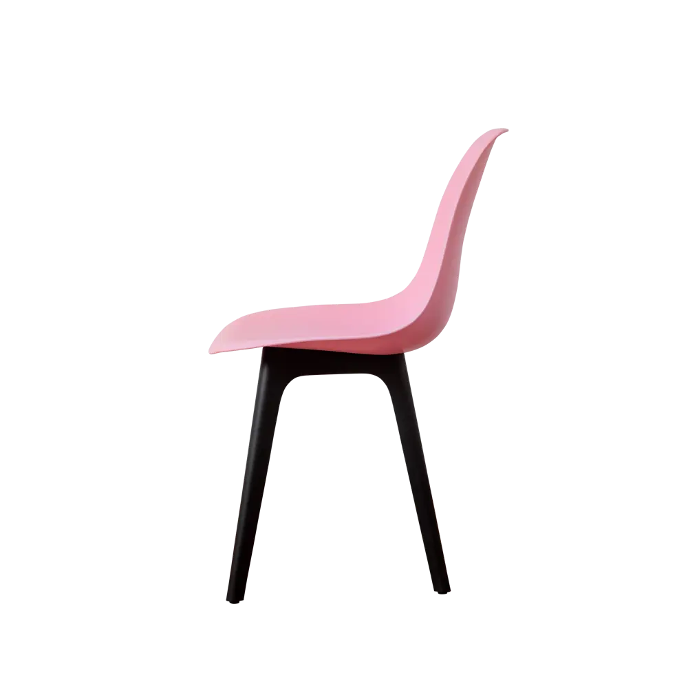 Фото 4 Комплект кухонных стульев 4 шт Derstuhl Plast 45x82x45 см полипропилен цвет розовый