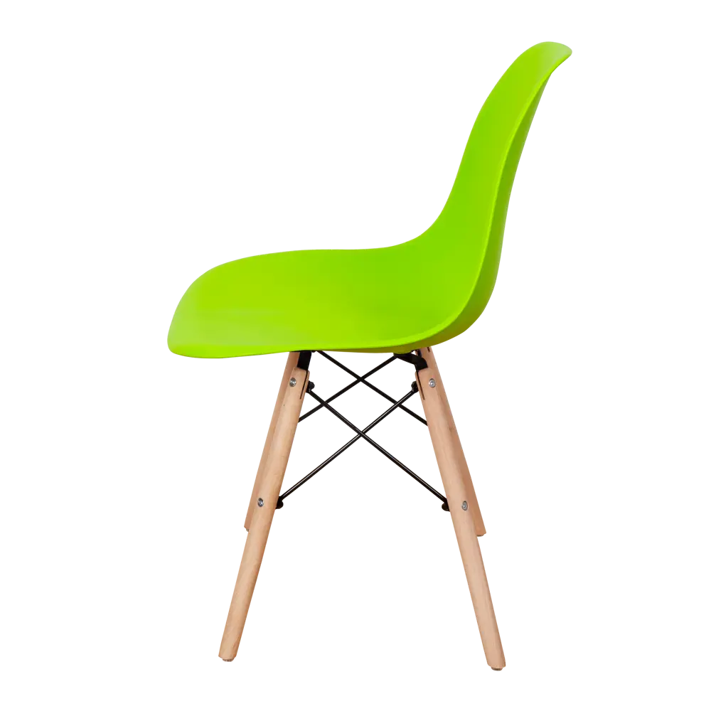 Фото 4 Комплект кухонных стульев 2 шт Derstuhl Wood 45x82x45 см полипропилен цвет салатовый Фото 4 Комплект кухонных стульев 2 шт Derstuhl Wood 45x82x45 см полипропилен цвет салатовый