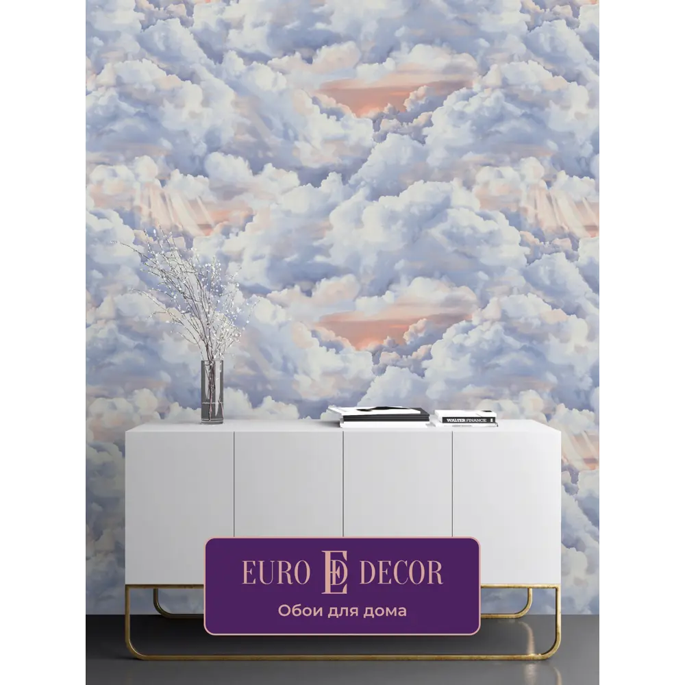 Фото 3 Обои флизелиновые Euro Decor Oculus 7284-02 1.06м цвет сиреневый Фото 3 Обои флизелиновые Euro Decor Oculus 7284-02 1.06м цвет сиреневый