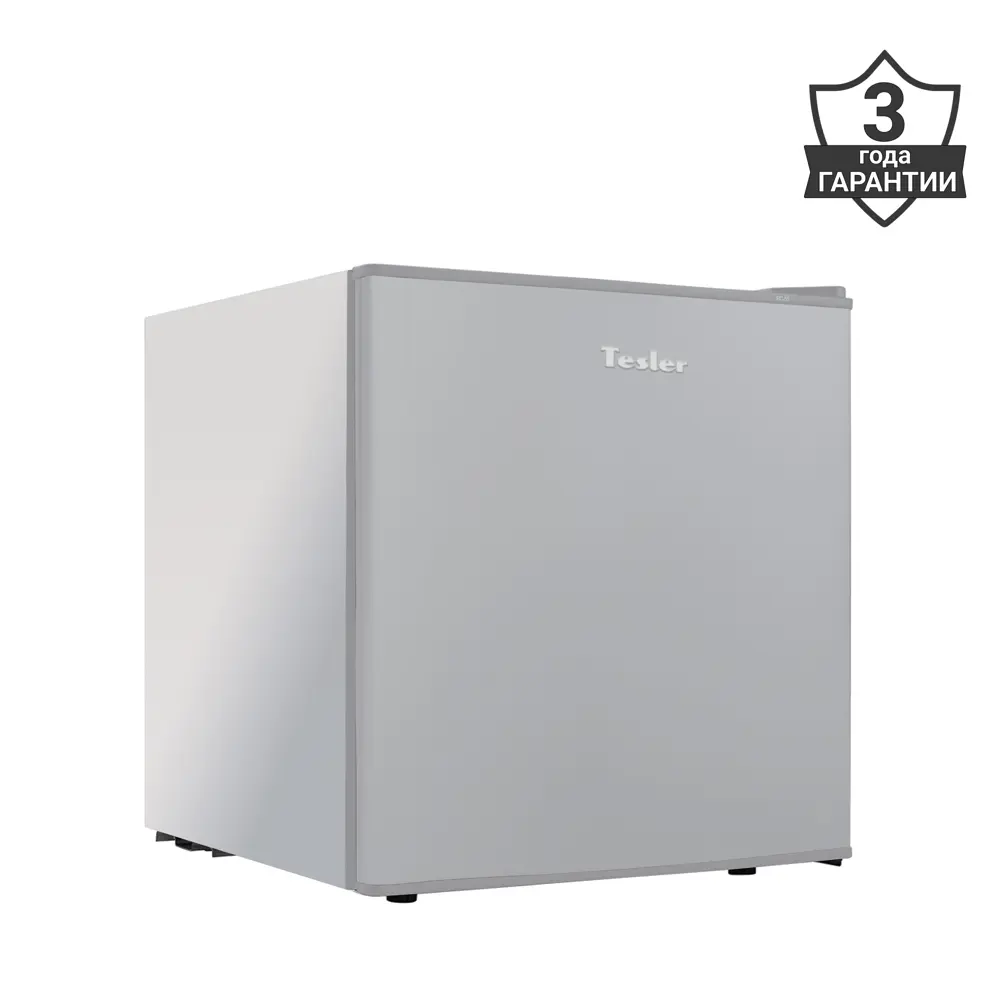 Фото 2 Отдельностоящий холодильник Tesler RC-55 SILVER 44.5x49 см цвет серебро Фото 2 Отдельностоящий холодильник Tesler RC-55 SILVER 44.5x49 см цвет серебро