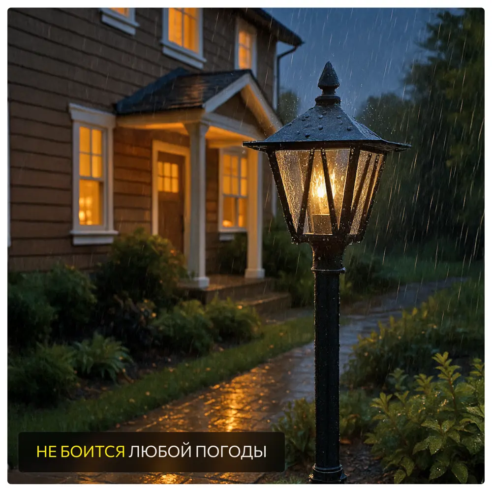 Фото 4 Фонарный столб уличный Citilux Forts Clu09b 40 Вт 98 см IP54 цвет черный Фото 4 Фонарный столб уличный Citilux Forts Clu09b 40 Вт 98 см IP54 цвет черный