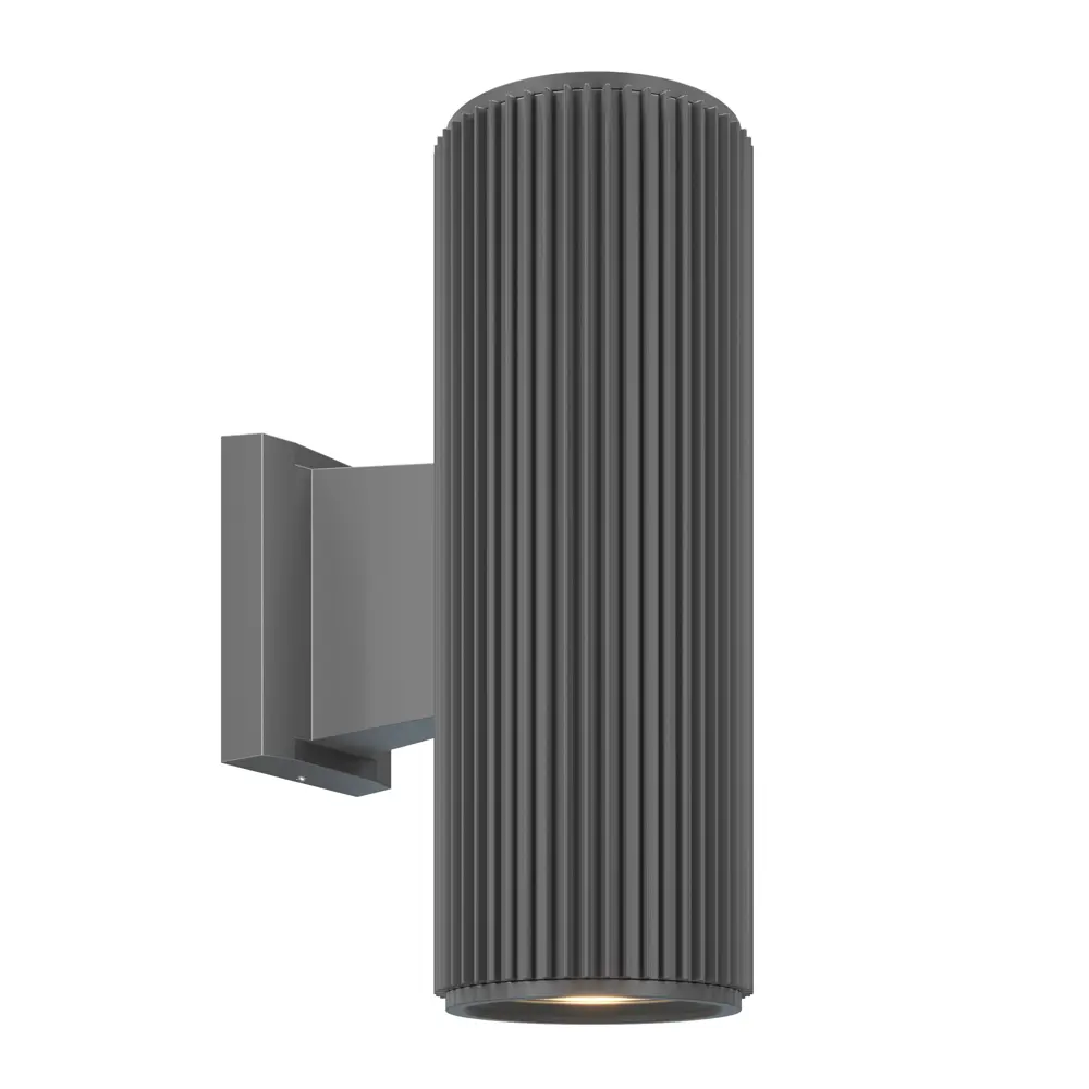Фото 4 Светильник настенный уличный MAYTONI Outdoor O419WL-02GR 60 Вт IP54 цвет серый серебристый Фото 4 Светильник настенный уличный MAYTONI Outdoor O419WL-02GR 60 Вт IP54 цвет серый серебристый