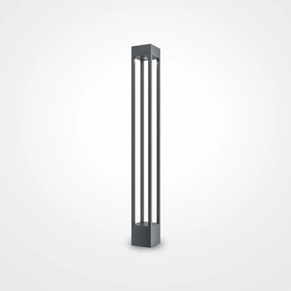 Фото 4 Светильник ландшафтный светодиодный Maytoni O424FL-L10GF Outdoor 100 см теплый белый свет цвет серый Фото 4 Светильник ландшафтный светодиодный Maytoni O424FL-L10GF Outdoor 100 см теплый белый свет цвет серый