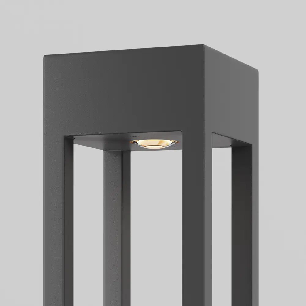 Фото 6 Столб уличный светодиодный Maytoni O424FL-L20GF Outdoor 150 см теплый белый свет цвет серый