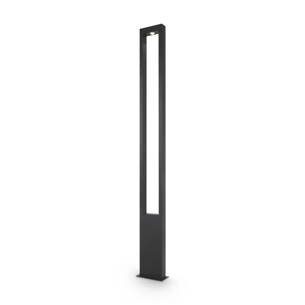 Фото 2 Столб уличный светодиодный Maytoni O425FL-L25GF Outdoor 200 см теплый белый свет цвет серый Фото 2 Столб уличный светодиодный Maytoni O425FL-L25GF Outdoor 200 см теплый белый свет цвет серый