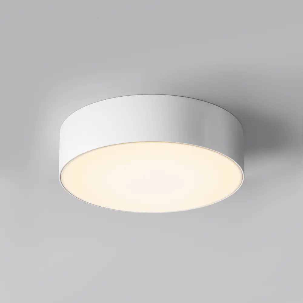 Фото 3 Светильник уличный потолочный светодиодный Maytoni O431cl-l30w3k IP65 цвет белый Фото 3 Светильник уличный потолочный светодиодный Maytoni O431cl-l30w3k IP65 цвет белый