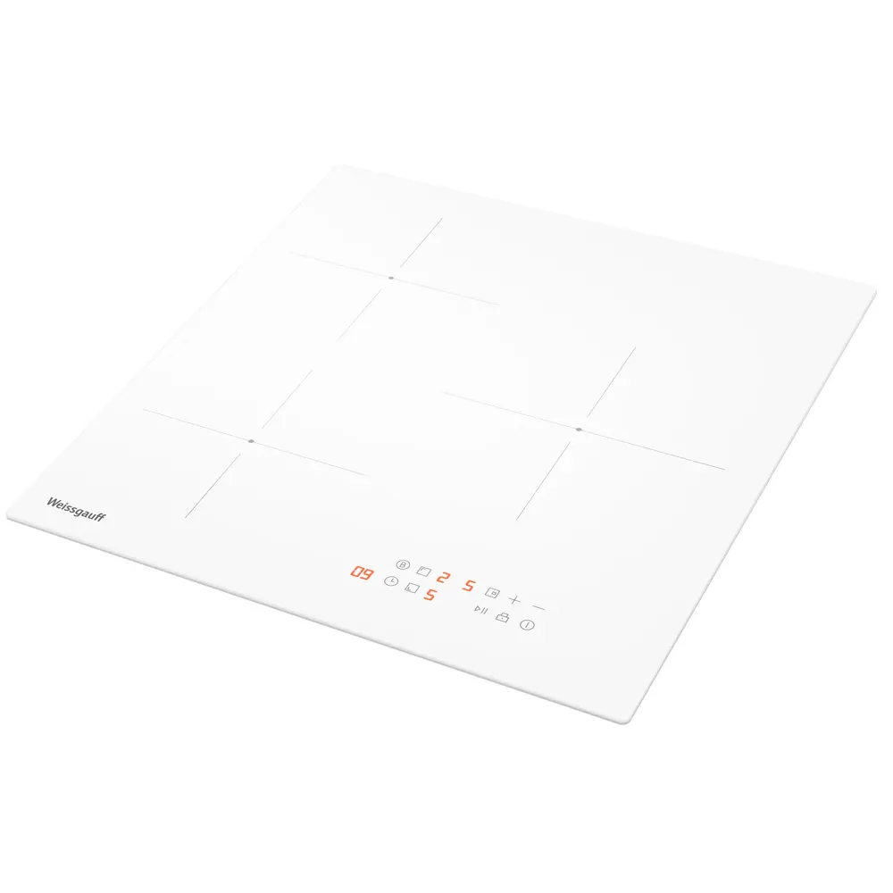 Фото 3 Индукционная варочная панель Weissgauff HI 430 WM 45 см 3 конфорки цвет белый Фото 3 Индукционная варочная панель Weissgauff HI 430 WM 45 см 3 конфорки цвет белый
