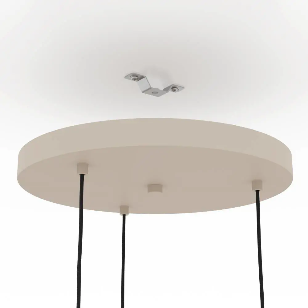 Фото 2 Светильник подвесной Eglo Romazzina Eg_900687 3 лампы 5 м² цвет песочный Фото 2 Светильник подвесной Eglo Romazzina Eg_900687 3 лампы 5 м² цвет песочный