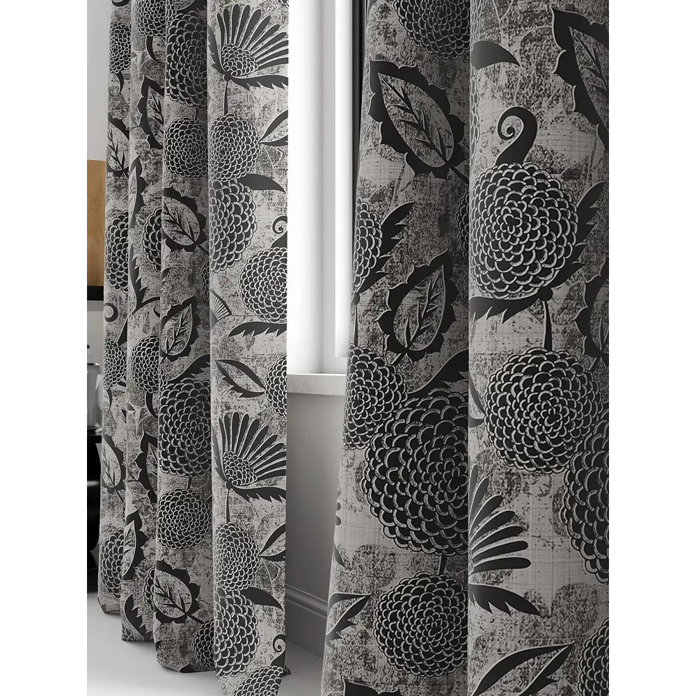Фото 3 Комплект штор на шторной ленте AT Home Риквартис 150x250 см цвет венге Фото 3 Комплект штор на шторной ленте AT Home Риквартис 150x250 см цвет венге