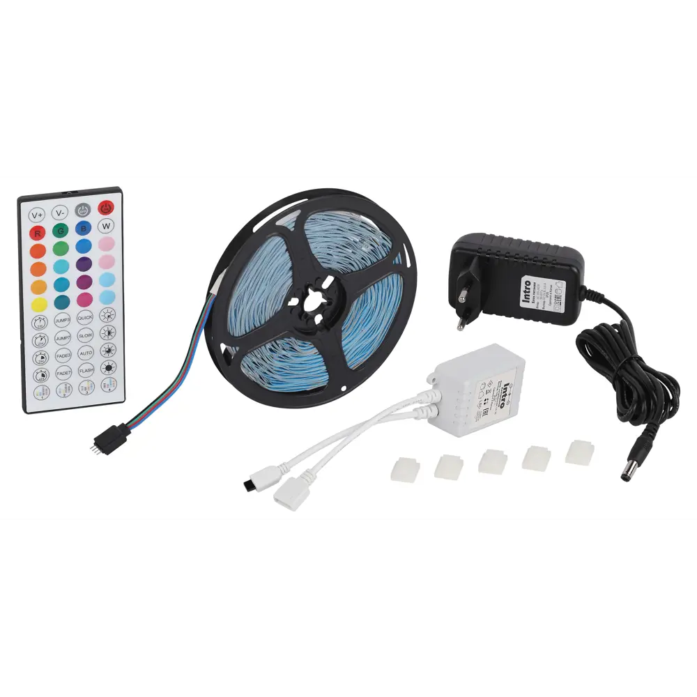 Фото 3 Комплект умной светодиодной ленты Intro 5050Kit -16-24V-IP20-RGB-15m Фото 3 Комплект умной светодиодной ленты Intro 5050Kit -16-24V-IP20-RGB-15m