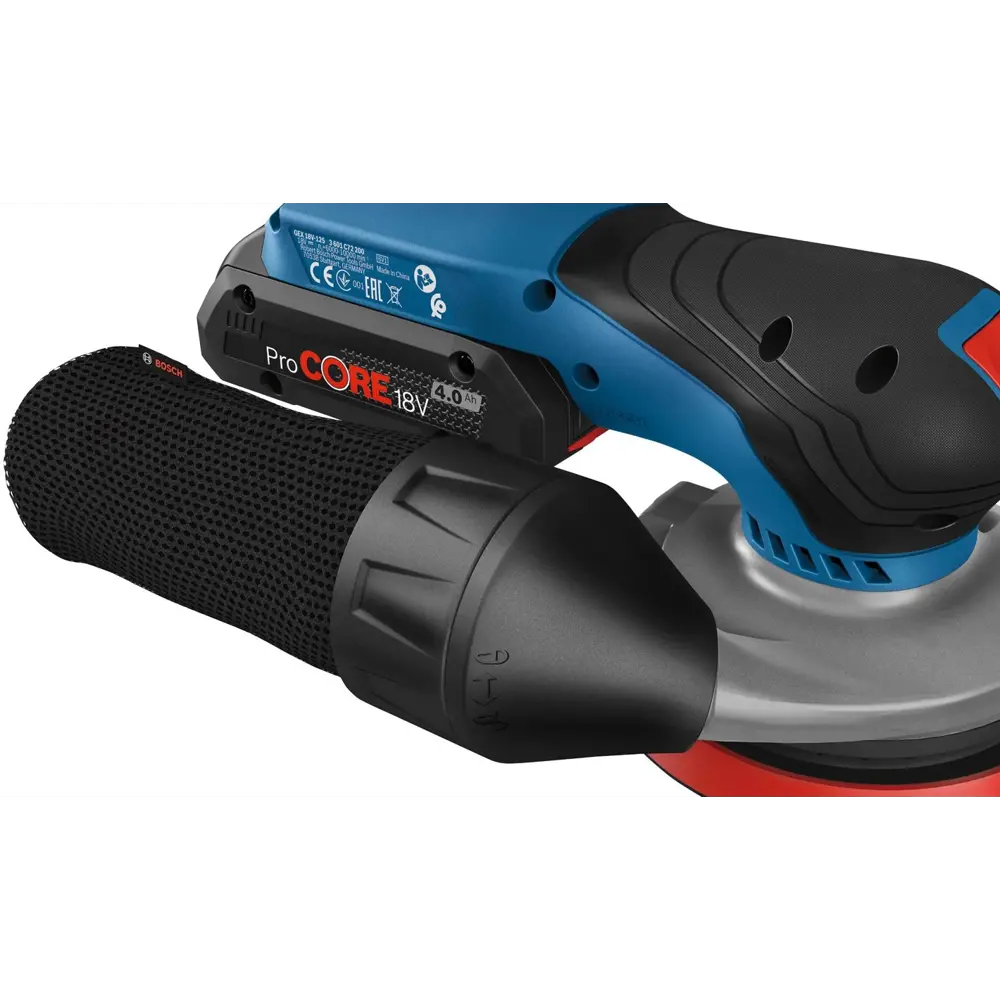 Фото Эксцентриковая шлифмашина аккумуляторная бесщеточная Bosch GEX 18V-125, 0601372201, 18 В Li-Ion 125 мм, без АКБ и ЗУ Фото Эксцентриковая шлифмашина аккумуляторная бесщеточная Bosch GEX 18V-125, 0601372201, 18 В Li-Ion 125 мм, без АКБ и ЗУ