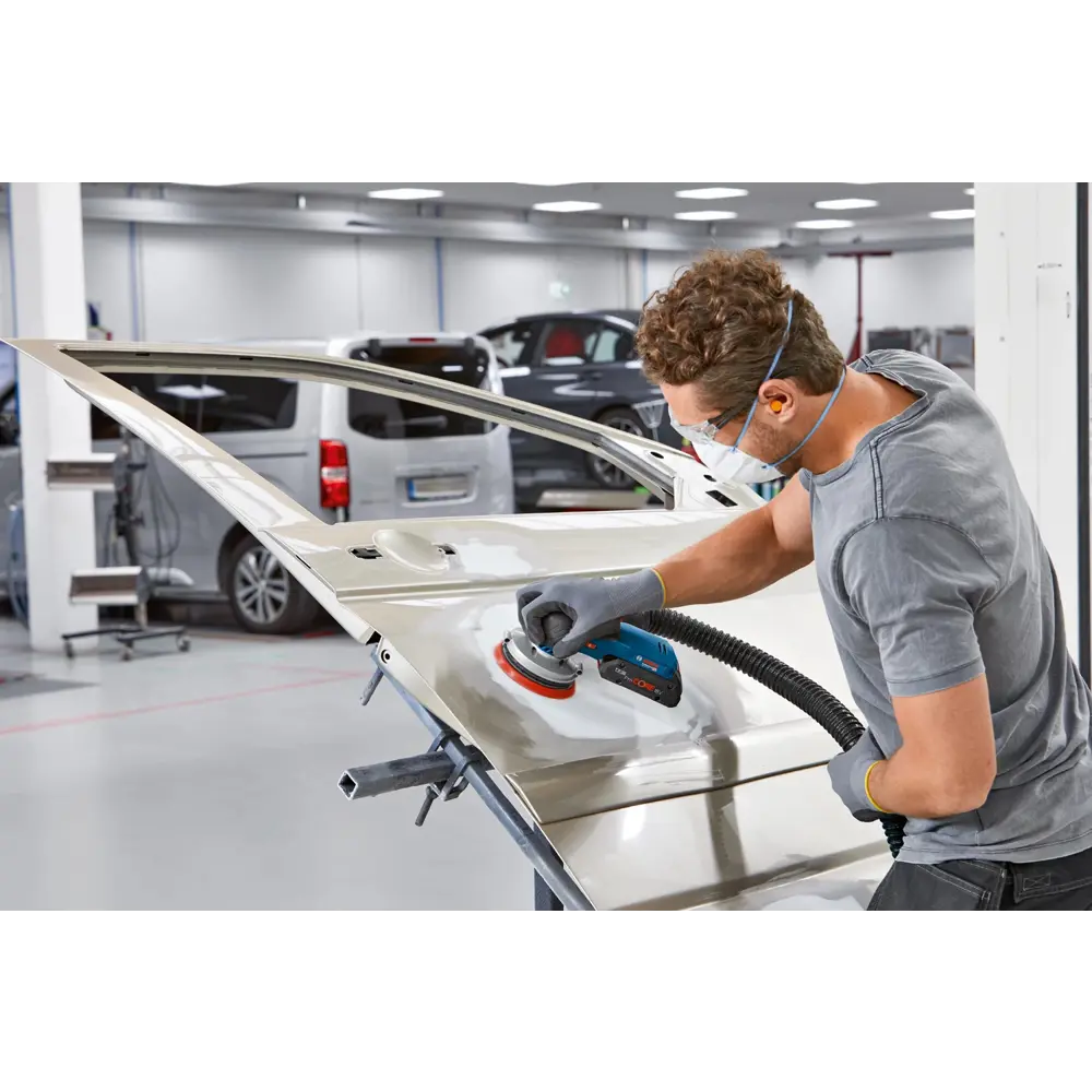 Фото 4 Эксцентриковая шлифмашина аккумуляторная бесщеточная Bosch GEX 18V-125, 0601372201, 18 В Li-Ion 125 мм, без АКБ и ЗУ Фото 4 Эксцентриковая шлифмашина аккумуляторная бесщеточная Bosch GEX 18V-125, 0601372201, 18 В Li-Ion 125 мм, без АКБ и ЗУ