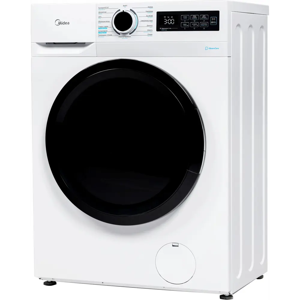 Фото 3 Стиральная машина Midea Mf01712bs40/w 59.5x87x40 см 7 кг цвет белый Фото 3 Стиральная машина Midea Mf01712bs40/w 59.5x87x40 см 7 кг цвет белый