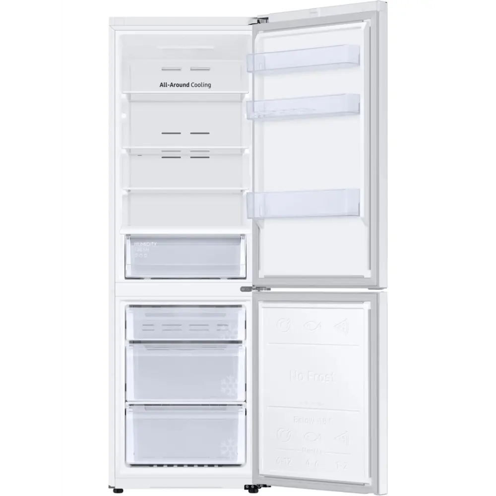 Фото 4 Холодильник двухкамерный Samsung RB34C670EWW/EF инверторный белый Фото 4 Холодильник двухкамерный Samsung RB34C670EWW/EF инверторный белый