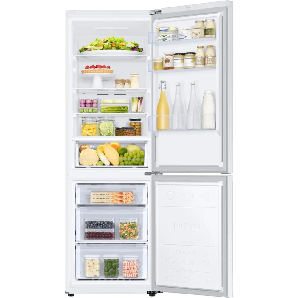 Фото 3 Холодильник двухкамерный Samsung RB34C670EWW/EF инверторный белый Фото 3 Холодильник двухкамерный Samsung RB34C670EWW/EF инверторный белый