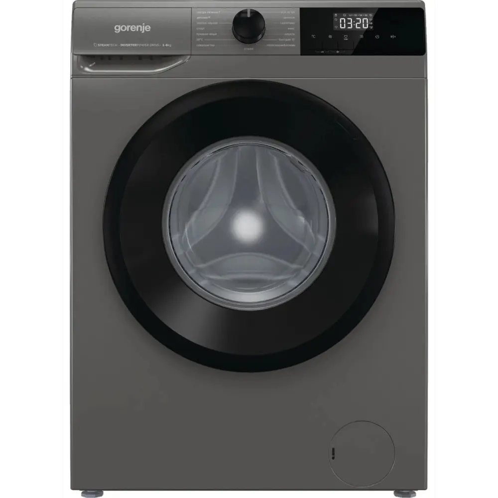 Фото 9 Стиральная машина Gorenje W2nhpi62scss 59.7x85x0 см 6 кг цвет серый Фото 9 Стиральная машина Gorenje W2nhpi62scss 59.7x85x0 см 6 кг цвет серый