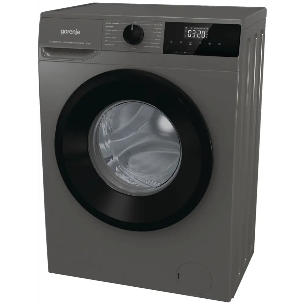 Фото 11 Стиральная машина Gorenje W2nhpi62scss 59.7x85x0 см 6 кг цвет серый Фото 11 Стиральная машина Gorenje W2nhpi62scss 59.7x85x0 см 6 кг цвет серый