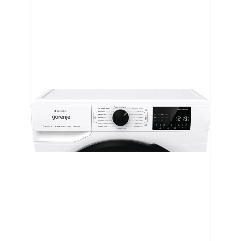 Фото 7 Стиральная машина Gorenje Wgpnei84a1sw 60x85x0 см 8 кг цвет белый Фото 7 Стиральная машина Gorenje Wgpnei84a1sw 60x85x0 см 8 кг цвет белый