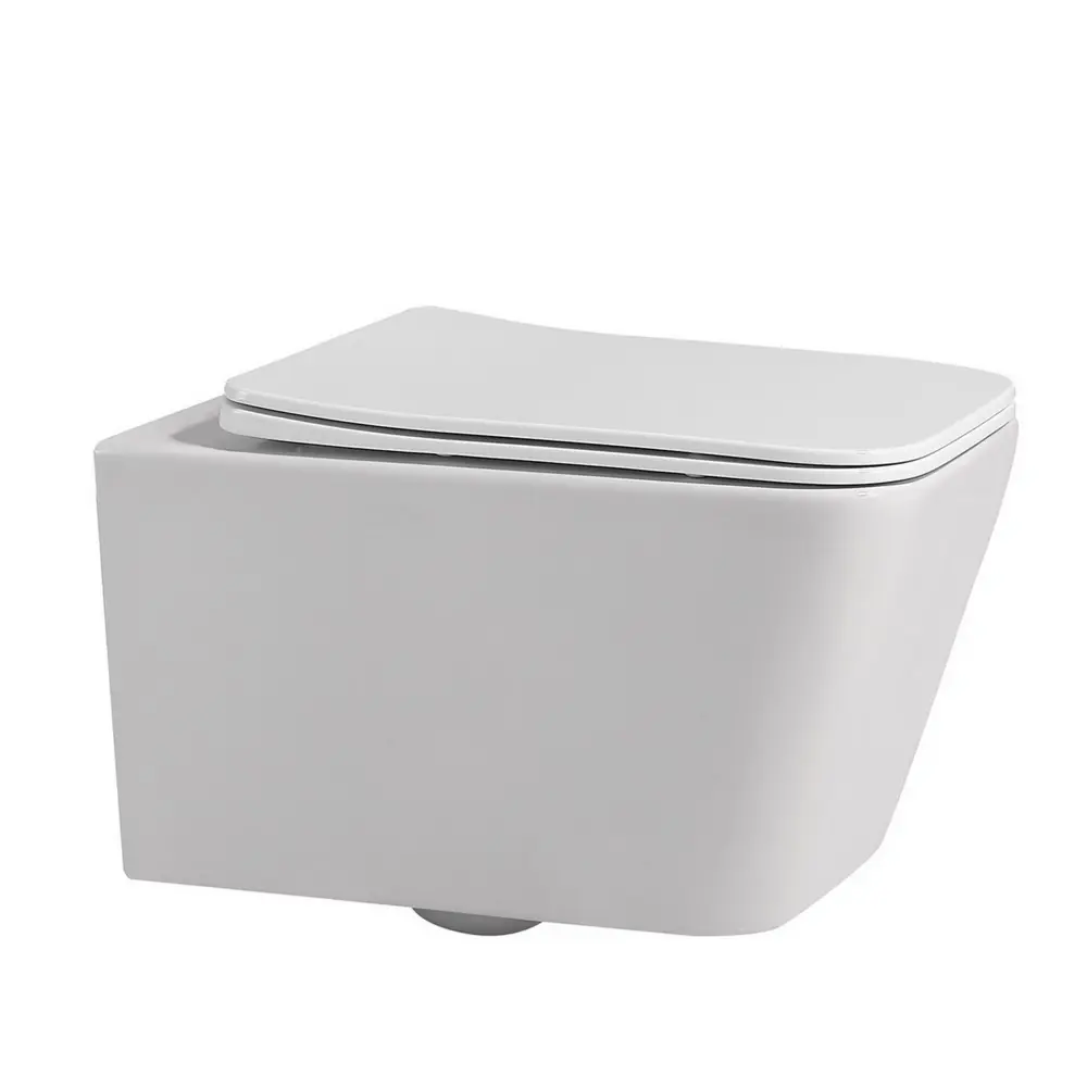 Фото Комплект инсталляция с унитазом Abber Rechteck AC1201-AC0105-AC0121MW цвет белый Фото Комплект инсталляция с унитазом Abber Rechteck AC1201-AC0105-AC0121MW цвет белый
