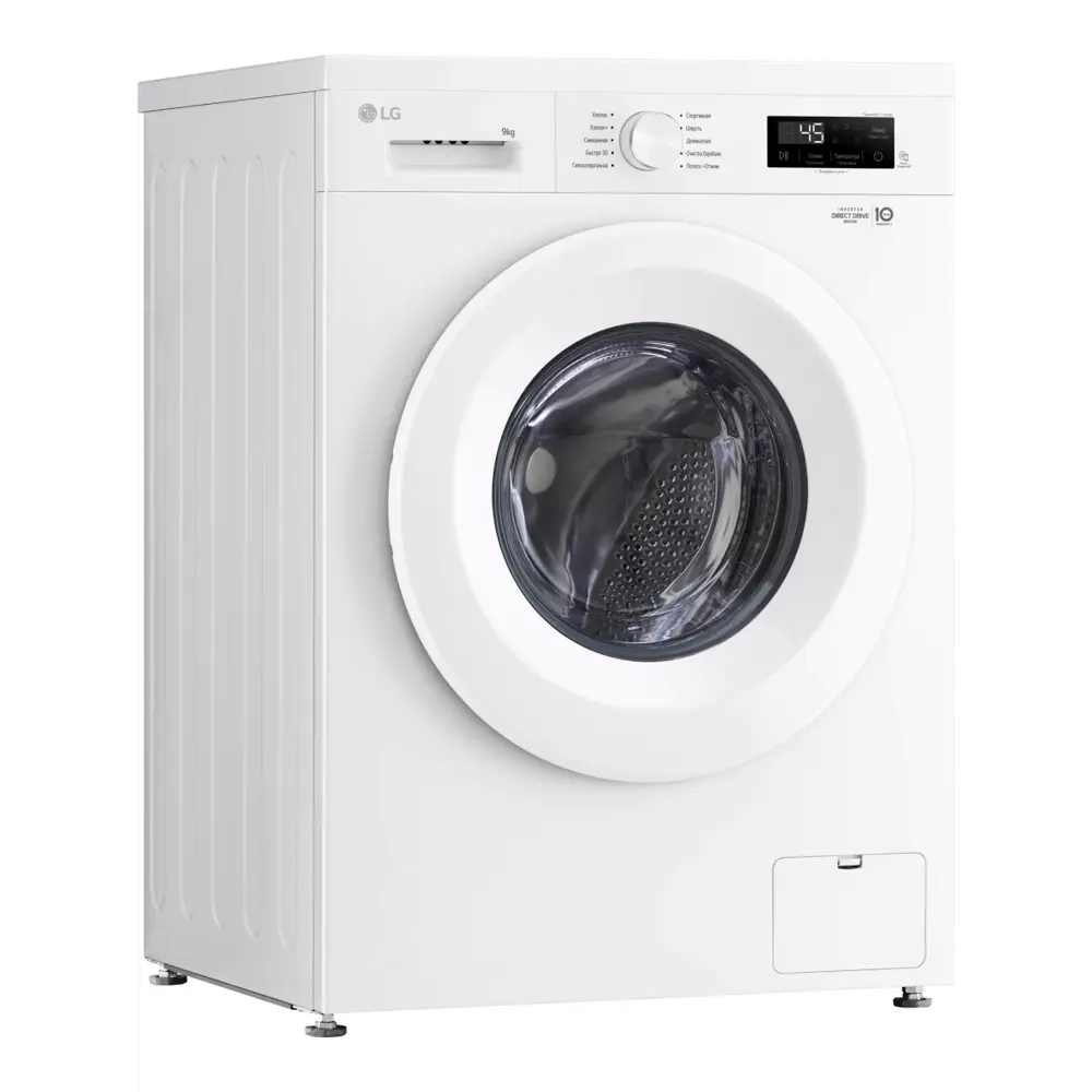 Фото 6 Стиральная машина Lg F2y1vs3w 60x85x0 см 9 кг цвет белый