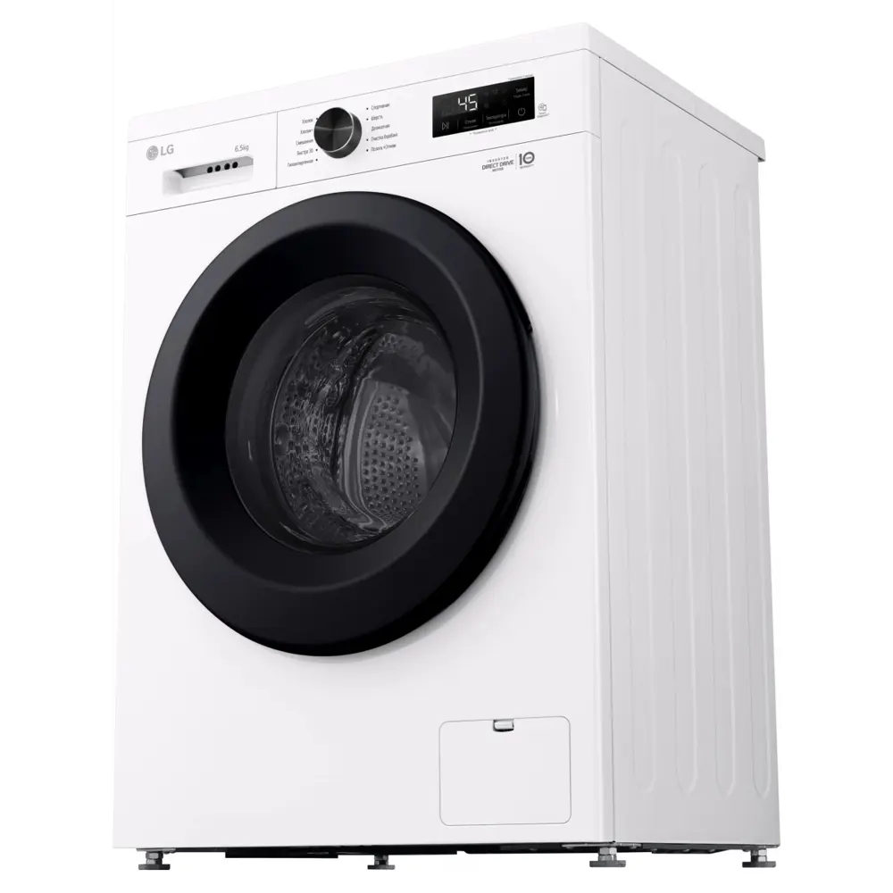 Фото 2 Стиральная машина Lg F2y1ws6w 60x85x0см с паром 6.5 кг цвет белый Фото 2 Стиральная машина Lg F2y1ws6w 60x85x0см с паром 6.5 кг цвет белый