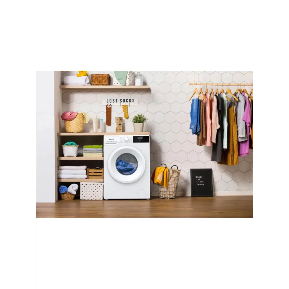 Фото 6 Стиральная машина Gorenje Wnhpi84as/r 59.5x85x0 см 8 кг цвет белый Фото 6 Стиральная машина Gorenje Wnhpi84as/r 59.5x85x0 см 8 кг цвет белый