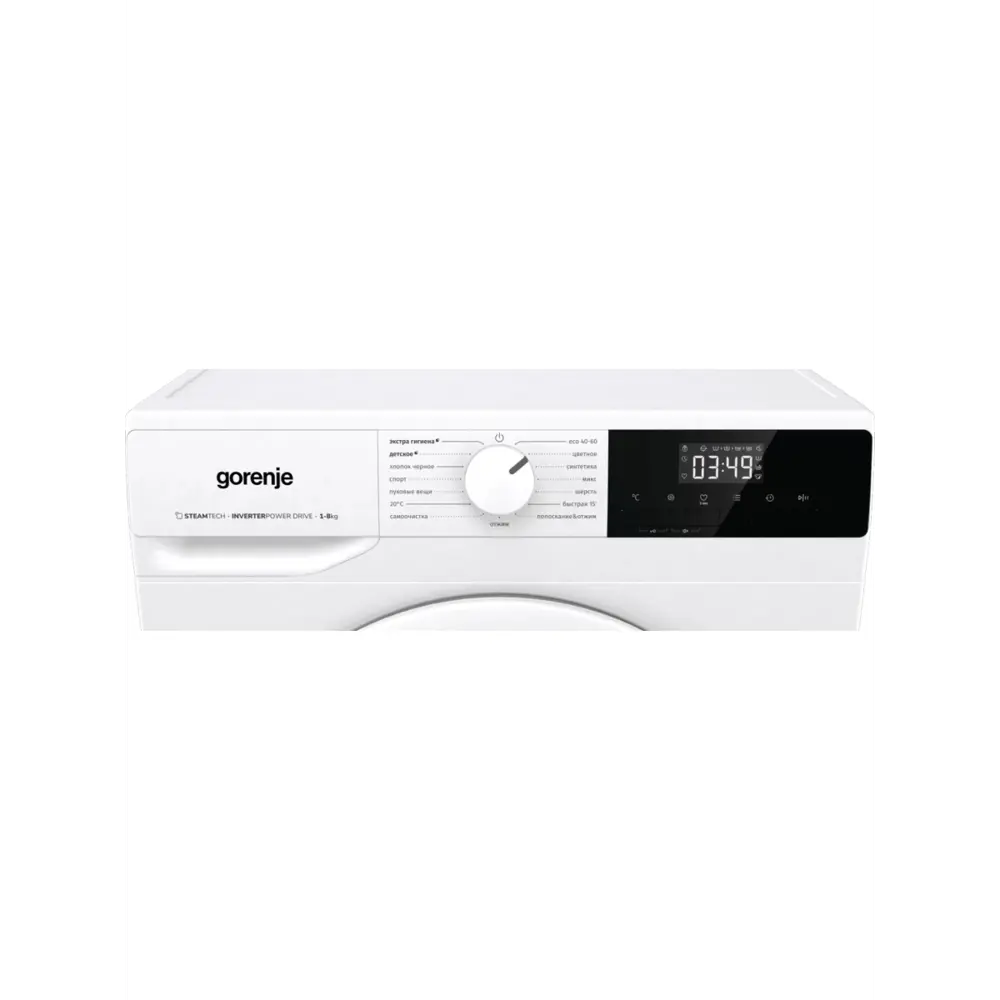 Фото 15 Стиральная машина Gorenje Wnhpi84as/r 59.5x85x0 см 8 кг цвет белый Фото 15 Стиральная машина Gorenje Wnhpi84as/r 59.5x85x0 см 8 кг цвет белый