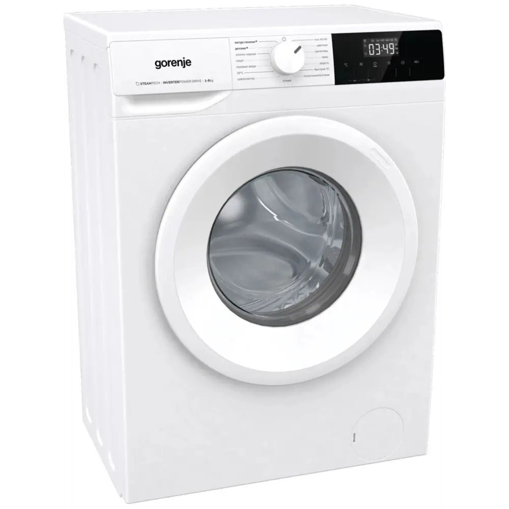 Фото 2 Стиральная машина Gorenje Wnhpi84as/r 59.5x85x0 см 8 кг цвет белый Фото 2 Стиральная машина Gorenje Wnhpi84as/r 59.5x85x0 см 8 кг цвет белый