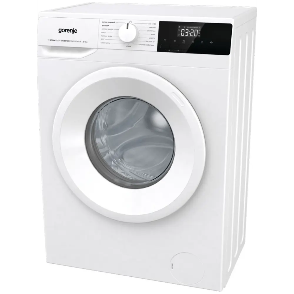 Фото 6 Стиральная машина Gorenje W1nhpi60scs 59.5x85x0 см 6 кг цвет белый Фото 6 Стиральная машина Gorenje W1nhpi60scs 59.5x85x0 см 6 кг цвет белый