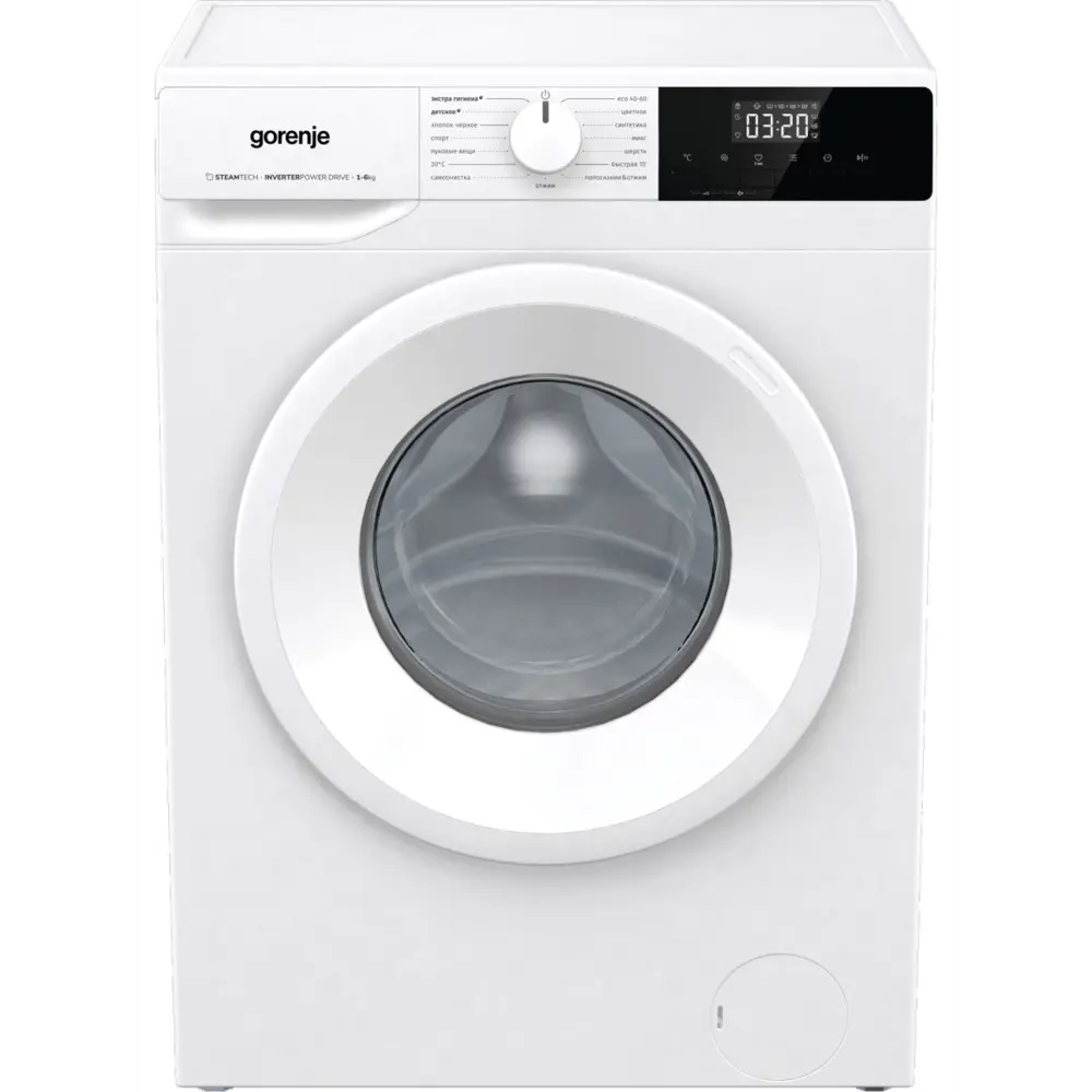 Фото 11 Стиральная машина Gorenje W1nhpi60scs 59.5x85x0 см 6 кг цвет белый Фото 11 Стиральная машина Gorenje W1nhpi60scs 59.5x85x0 см 6 кг цвет белый