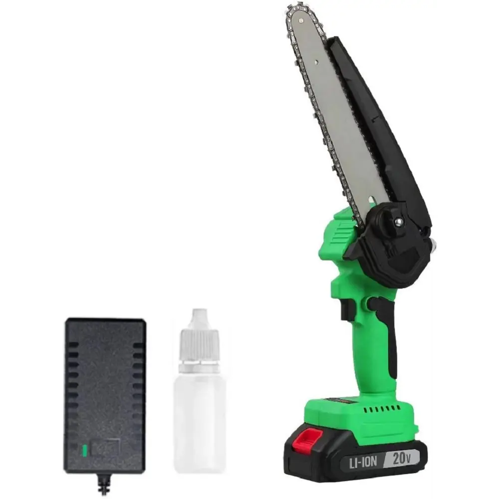 Фото Пила цепная аккумуляторная Zitrek Greensaw 2062876 20 В шина 20 см Фото Пила цепная аккумуляторная Zitrek Greensaw 2062876 20 В шина 20 см