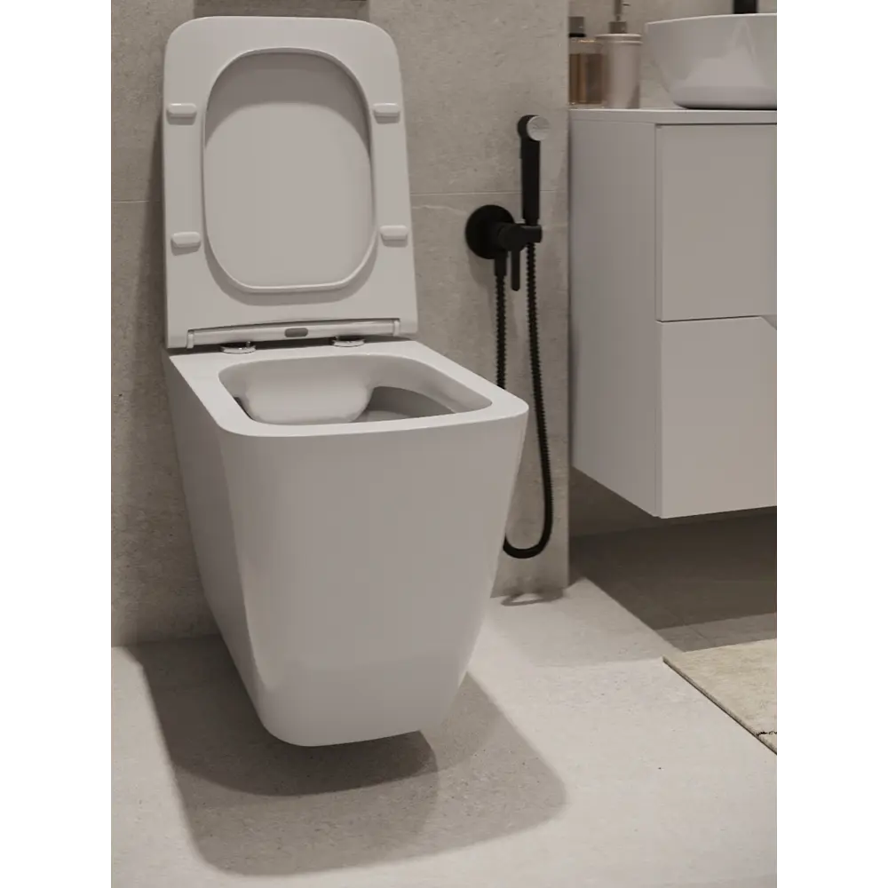 Фото 6 Комплект инсталляция с унитазом Topline TLTI04100+TLPB200 цвет белый, кнопка хром Фото 6 Комплект инсталляция с унитазом Topline TLTI04100+TLPB200 цвет белый, кнопка хром